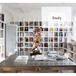 RUIX Einfache Moderne Kreative Handwerks-Dekorations-Büro-Wohnzimmer-Grafik-Verzierungs-Skulptur,Metallic