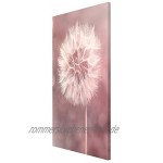 Bilderwelten Magnettafel Pusteblume Bokeh rosa Memoboard 40 x 30cm