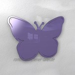 Colours-Manufaktur Schmetterling Magnetwand viele XXL groß Hochglanz lila RAL 4005 blaulila glänzend