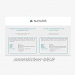 Navaris Magnettafel Magnetpinnwand Memoboard zum Beschriften 90x60 cm Notiztafel div. Designs Tafel abwaschbar mit Magneten Stift