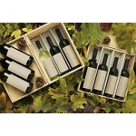 Amazinggirl Weinbox Geschenk-Box Holz Holzbox mit Deckel Holzschatulle Holzschachtel Schatulle Weinkiste Holzkiste für 2 Wein-Flaschen