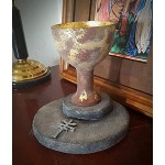 YTYC Heiliger Gral Indiana Jones Kelch-Raiders of The Lost Ark The Last Crusade Cup Christus Kelch Harz Replica Craft Prop