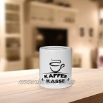 Liebtastisch Spardose Kaffeekasse Spardose für Erwachsene Geldgeschenk Kaffeedose Sparbüchse Sparschwein Büro Arbeit