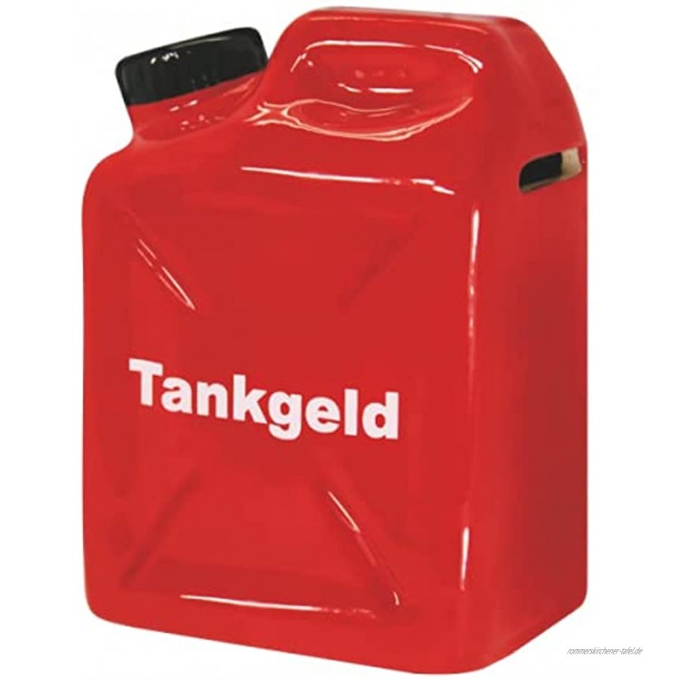Spardose Benzinkanister Tankgeld 9,0 cm x 12,0 cm x 6,0 cm B x H x T