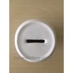 Spardose Sparbüchse Geld-Dose Wiederverschließbar Farbe Weiß Fun Danke Keramik Bedruckt