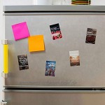10 Kühlschrank-Magnete I 55 x 88 mm I mit schönen Sprüchen und Motiven lustig cool eckig I Deko für Jugendliche Küche Magnet-Tafel I dv 181