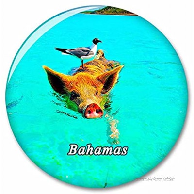 Bahamas Staniel Cay Kühlschrank Magnete Dekorative Magnet Flaschenöffner Tourist City Travel Souvenir Collection Geschenk Starker Kühlschrank Aufkleber