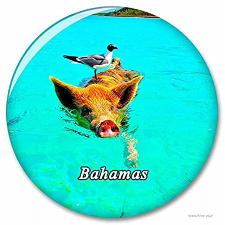 Bahamas Staniel Cay Kühlschrank Magnete Dekorative Magnet Flaschenöffner Tourist City Travel Souvenir Collection Geschenk Starker Kühlschrank Aufkleber
