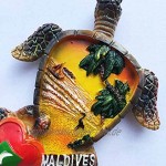junfeng Magnete Souvenirs 3D handgemalte Schildkröte Kühlschrank Magnet Aufkleber Geschenk Home Decor Dekorative Magnete