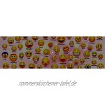 MORCART Emoji Magnete Kühlschrankmagnete Dekorative Küche Fridge Locker Magnettafel Eisen Büro Kleinkinder und Erwachsene Geschenk 54 Pcs
