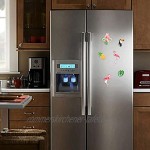 MORCART Flamingo Magnete Kühlschrankmagnete Dekorative Fridge Magnets Nette Küche Eisen Zubehör für Kleinkinder und Erwachsene