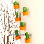 Pinsheng Kühlschrank Magneten Niedlichen Kaktus Form Mini Küche Kühlschrankmagnete Niedlichen Spaß Dekorative Magneten 12 stücke