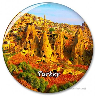 Türkei Kappadokien Kühlschrank Magnete Dekorative Magnet Flaschenöffner Tourist City Travel Souvenir Collection Geschenk Starker Kühlschrank Aufkleber