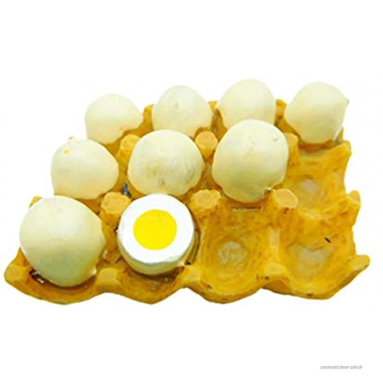 VOSAREA Lebensmittel Kühlschrankmagnete Küche Dekorative Harz Kühlschrank Magnetische Aufkleber Kinder Spielzeug Ei Reihen
