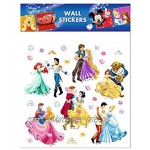 AG Design Disney Prinzessinnen Kinderzimmer Wand Sticker PVC-Folie Phtalate-Free Mehrfarbig 30 x 30 cm