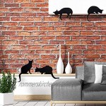 Artori Design “Schnurrende Katze” | Deko-Katze | Katze Churchill | Katze aus Metall | Regaldekoration | Geschenk für Katzenfreunde