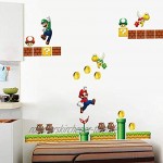 Gemeng™ Super Mario Sticker Kinderzimmer Schlafzimmer Dekor Wandaufkleber