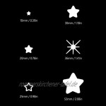 Yosemy Wandsticker Leuchtaufkleber 795 Leuchtsterne Sticker Sterne Fluoreszierend Wandaufkleber Leuchtstoff Aufkleber Für Kinderzimmer Zimmer Home Dekorative Aufkleber