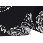 Alishomtll Tarot Wandbehang Sonne und Mond Psychedelische Tapisserie Wandteppich Wandtuch Sandtuch indisch Hippie Heimdekoration Tarot Card Schwarz Weiß 150 X 150 cm