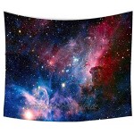 Alumuk Sternenhimmel Tapisserie 3D Kosmische Galaxie Wandteppich Psychedelic Wandbehang Boho Mandala Hippie Wandtuch Tagesdecke Bettdecke für Schlafzimmer Wohnzimmer Wohnheim 180 x 230 cm
