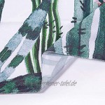 Miguor Dacron-Tuch aus Polyesterfaser Kaktus Sukkulenten Wandteppich Strandtuch Decke Heimdekoration Dacron 1. Kaktus-Säule. 200*150cm