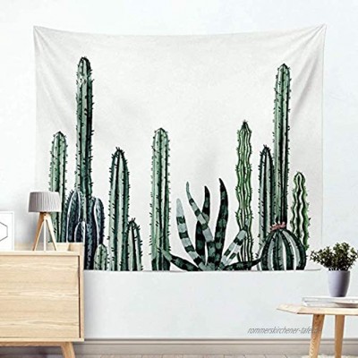 Miguor Dacron-Tuch aus Polyesterfaser Kaktus Sukkulenten Wandteppich Strandtuch Decke Heimdekoration Dacron 1. Kaktus-Säule. 200*150cm
