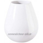 ASA Vase Keramik weiß 9 cm