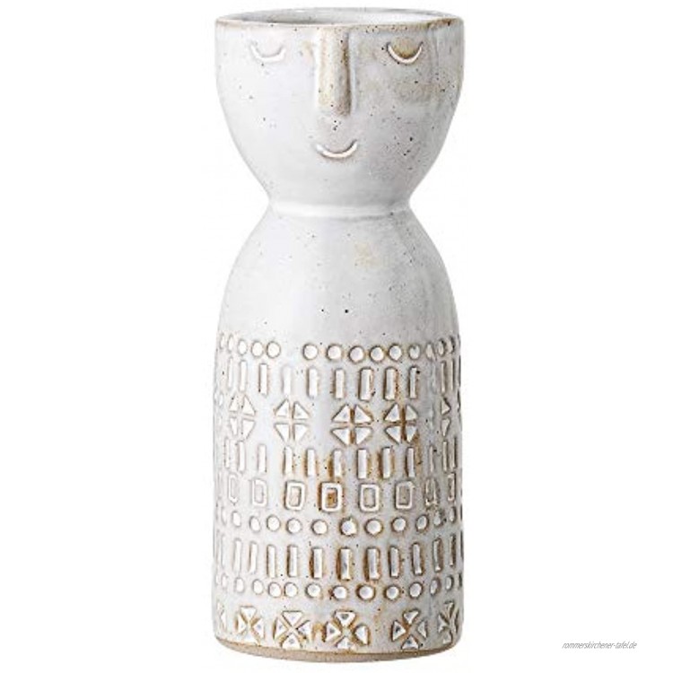 Bloomingville Vase weiß Keramik
