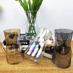 Hey you Klarglas Vase Kristall dekorative Vase Blumenblume Pflanzenbehälter für Home Office Dekor Geschenk für Hochzeit Einweihungsparty feiern