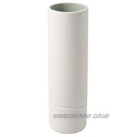 like. by Villeroy und Boch it's my home Vase L mineral elegante Blumenvase für kunstvolle Gestecke Premium Porzellan grün weiß