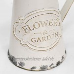 Soyizom Französisch Landhausstil Primitive Krug Shabby Chic Rustikales Metall Flower Pitcher Vase für Hochzeit Home Decoration-Pitcher