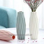SUPVOX Blumenvasen weiß dekorativ modern Blumenvase für Zuhause Wohnzimmer Tafelaufsätze und Events Ornamente