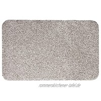 andiamo Fußmatte Samson Türmatte Sauberlaufmatte für Innen- und überdachter Außenbereich waschbar mit rutschfester Unterseite 40 x 60 cm beige
