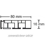 Garduna | 150cm 2-läufig | Kunststoff Gardinenschiene Vorhangschiene 1- 2- 3-läufig Kunststoff Weiss