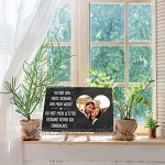 wandmotiv24 Schieferplatte mit Staffelei personalisiert mit Foto Text 30x20cm BxH personalisierte Geschenke zum Valentinstag Hochzeit Jahrestag Geschenkidee für Ihn und Sie M0017