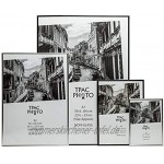 Die Fotoalbum-Firma a3 29,7 x 42 cm Rückenlader Nicht-gläserne Zertifizierung Bildrahmen-schwarz