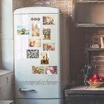 Magnetische Kühlschrank-Bilderrahmen transparent 10 x 15 cm 10 Stück