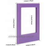 Magnetischer Mini-Bilderrahmen 7,6 cm kompatibel mit Polaroid Fujifilm Instax Mini 11 Mini 9 Mini 8 Bilderalbum Kühlschrank-Aufkleber 10 Stück