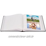 Brepols 2 Stück Foto-Alben traditionell Jumbo 100 Seiten für 500 Fotos 10 x 15 – Blau