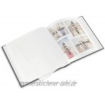Hama Fotoalbum Jumbo 30x30 cm Fotobuch mit 80 weißen Seiten Album für 320 Fotos zum Selbstgestalten und Einkleben rosa pastell