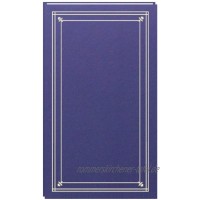 Pioneer Foto Alben 204-pocket Post Slim Line Kunstleder Cover Foto Album für 4 durch 6 Prints Bay Blue