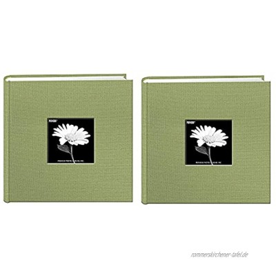 Pioneer Pocket Stoff Rahmen Cover Foto Album Sage Green Bundle